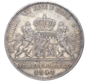 2 талера 1853 года Бавария