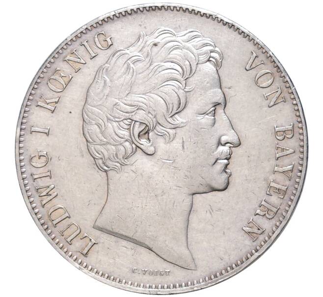 Монета 2 талера 1843 года Бавария (Артикул M2-59213)