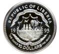 Монета 10 долларов 1995 года Либерия «50 лет ООН» (Артикул M2-59226)