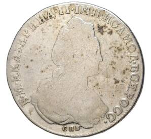 1 рубль 1782 года СПБ ИЗ — Фото №1