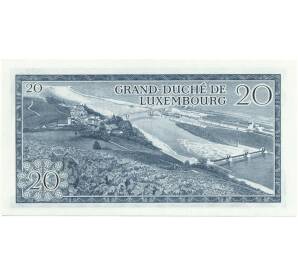 20 франков 1966 года Люксембург — Фото №2