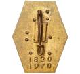 Знак 1970 года «150 лет Военно-Инженерной академии имени Дзержинского»