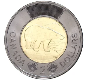 2 доллара 2022 года Канада «Дань уважения королеве Елизавете II»