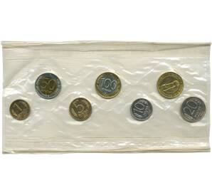 Годовой набор монет Банка России 1992 года ЛМД
