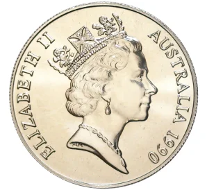 10 долларов 1990 года Авсралия «Западная Австралия»
