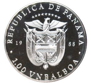 1 бальбоа 1988 года Панама «25 лет со дня смерти Джона Кеннеди»