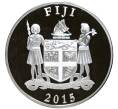 Монета 10 долларов 2015 года Фиджи «Олимпийские игры 2016 — Хоккей с мячом» (Артикул K27-81547)