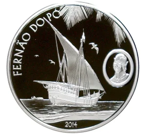 1000 франков 2014 года Экваториальная Гвинея «Фернан ду По»