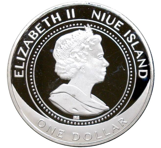 Монета 1 доллар 2014 года Ниуэ «Милые детеныши — Малая панда» (Артикул K27-81558)
