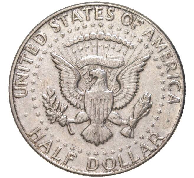 Монета 1/2 доллара (50 центов) 1968 года D США (Артикул K11-83907)
