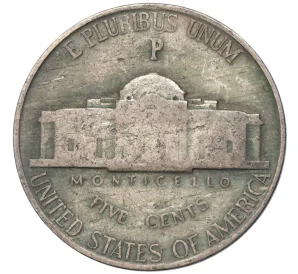 5 центов 1942 года Р США