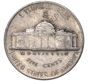 5 центов 1943 года S США