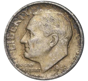 1 дайм (10 центов) 1948 года США