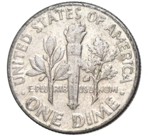 1 дайм (10 центов) 1964 года США