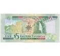 Банкнота 5 долларов 2008 года Восточные Карибы (Артикул K11-84164)