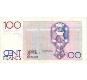 100 франков 1992 года Бельгия