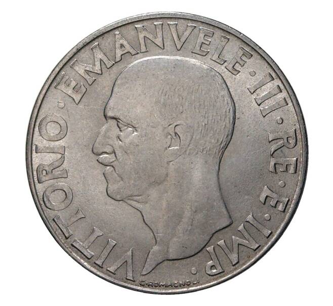 Монета 1 лира 1940 года (Артикул: M2-2843) — Фото №2