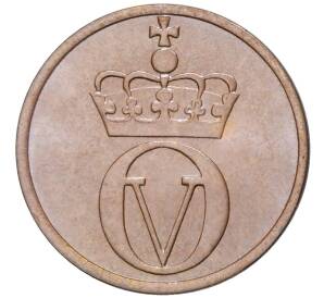 1 эре 1972 года Норвегия — Фото №2