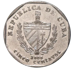 5 сентаво 2000 года Куба