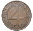 Монета 4 рейхспфеннига 1932 года D Германия (Артикул M2-59392)