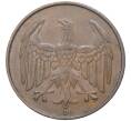 Монета 4 рейхспфеннига 1932 года D Германия (Артикул M2-59392)