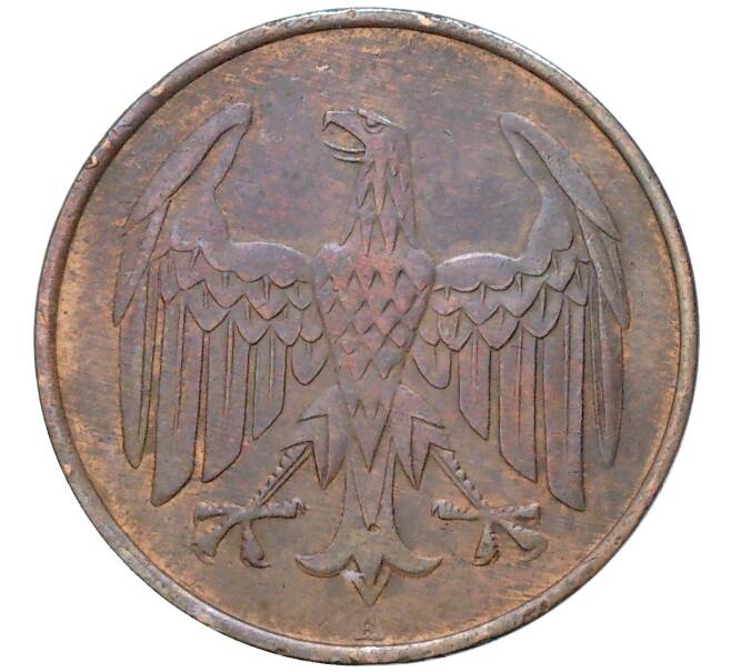 Монета 4 рейхспфеннига 1932 года А Германия (Артикул: M2-59399) — Фото №2
