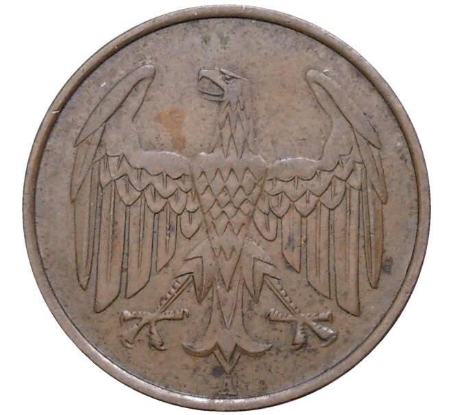 Монета 4 рейхспфеннига 1932 года А Германия (Артикул: M2-59401) — Фото №2