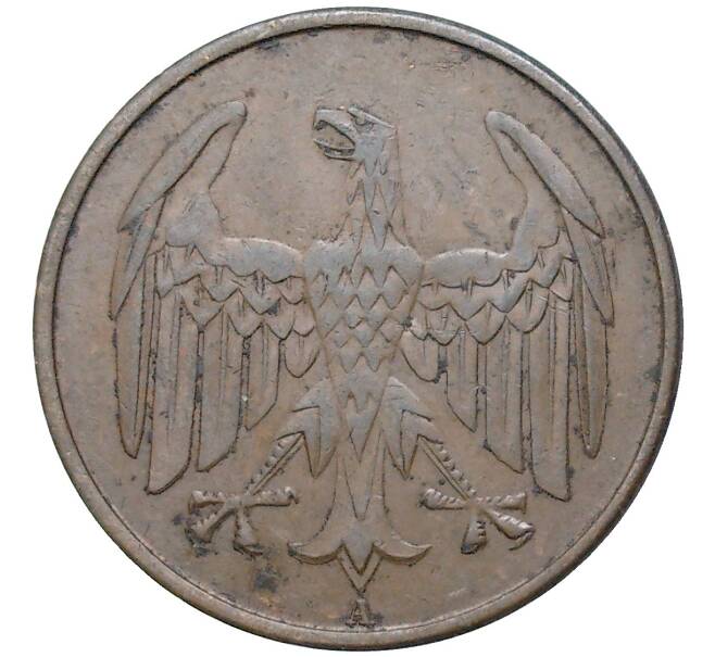 Монета 4 рейхспфеннига 1932 года А Германия (Артикул: M2-59417) — Фото №2