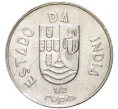 Монета 1/2 рупии 1936 года Португальская Индия (Артикул M2-59474)