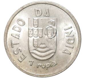 1 рупия 1935 года Португальская Индия