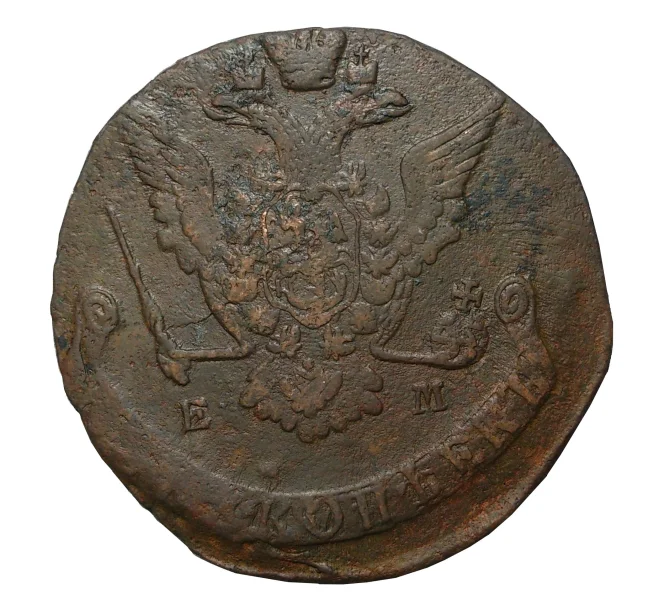 Монета 5 копеек 1773 года ЕМ (Артикул M1-2987)