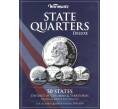 Альбом-планшет для монет 25 центов серии «Штаты и территории» — монетные дворы P и D
