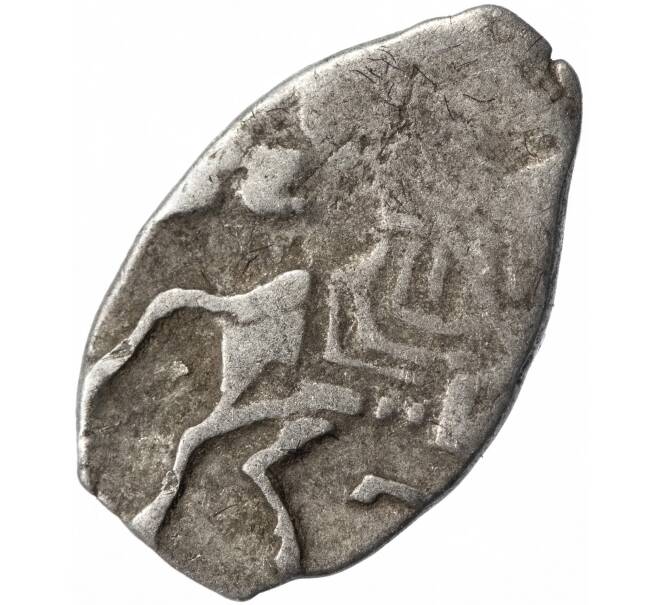 Монета «Чешуйка» (копейка) Петр I Старый денежный двор (Москва) (Артикул M1-49255)