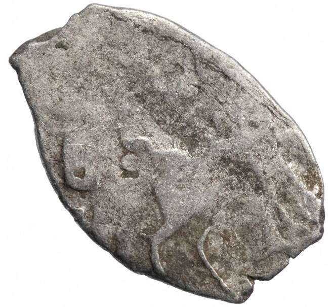 Монета «Чешуйка» (копейка) Петр I Старый денежный двор (Москва) (Артикул M1-49258)