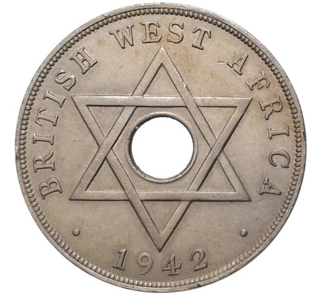 Монета 1 пенни 1942 года Британская Западная Африка (Артикул K27-81857)