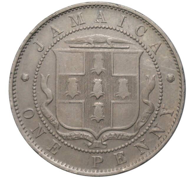 Монета 1 пенни 1926 года Ямайка (Артикул K27-81866)