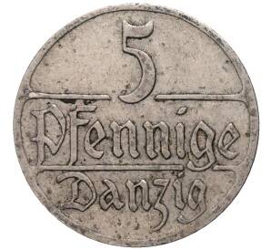 5 пфеннигов 1923 года Данциг