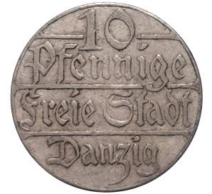10 пфеннигов 1923 года Данциг — Фото №1