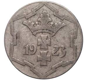 10 пфеннигов 1923 года Данциг — Фото №2