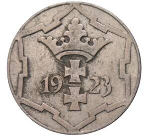 10 пфеннигов 1923 года Данциг