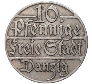 10 пфеннигов 1923 года Данциг