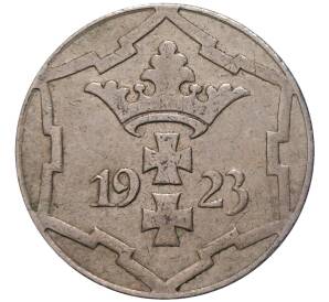 10 пфеннигов 1923 года Данциг