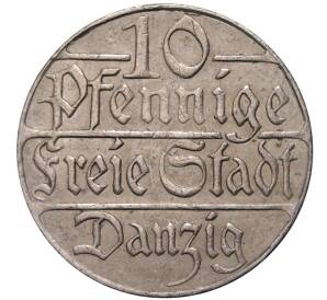 10 пфеннигов 1923 года Данциг — Фото №1