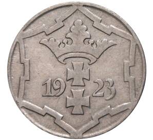 10 пфеннигов 1923 года Данциг — Фото №2