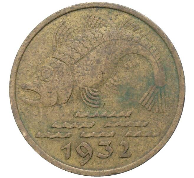 Монета 10 пфеннигов 1932 года Данциг (Артикул: M2-59641) — Фото №1
