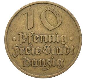 10 пфеннигов 1932 года Данциг