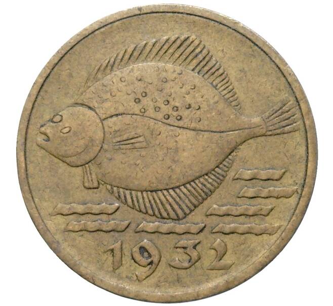 Монета 5 пфеннигов 1932 года Данциг (Артикул M2-59683)