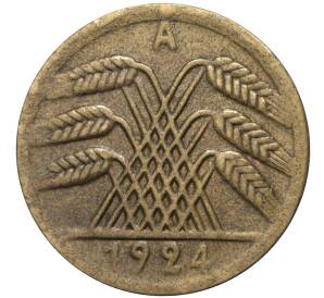 50 рентенпфеннигов 1924 года А Германия — Фото №2