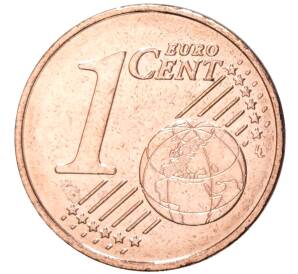 1 евроцент 2023 года Хорватия — Фото №2
