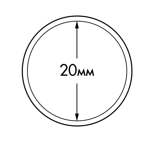Капсула «ULTRA» для монет диаметром до 20 мм LEUCHTTURM 345022 (Артикул L1-19094)